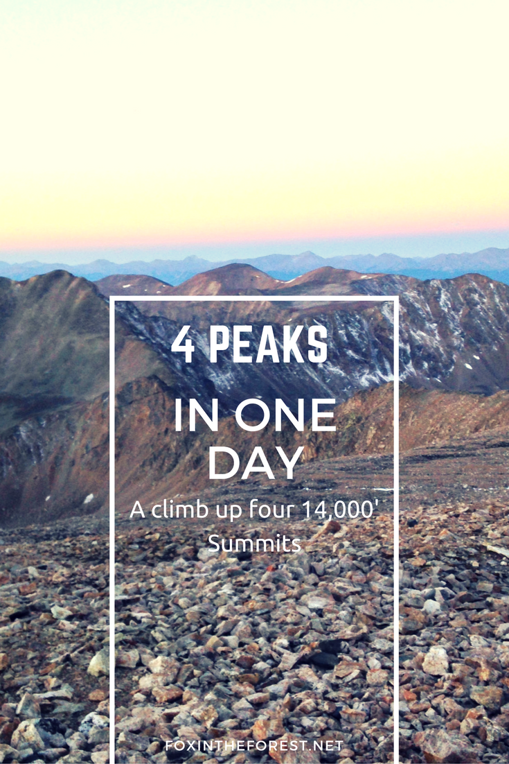 Colorado 14er - Hike 4 Colorado 14ers in one day on this epic 7.5 mile challenge!