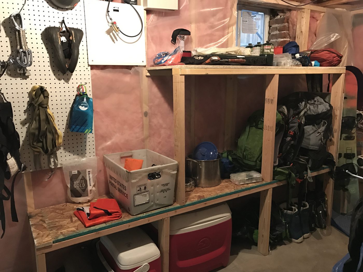 DIY Gear room - Completed