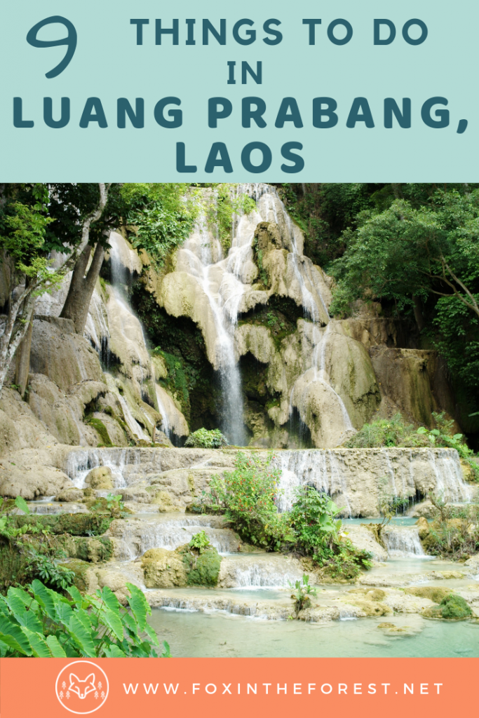 Things to do in Luang Prabang, Laos. Best night markets, food, waterfalls, and photography spots in Luang Prabang, Laos. Travel tips for Luang Prabang. #Asia #travel 