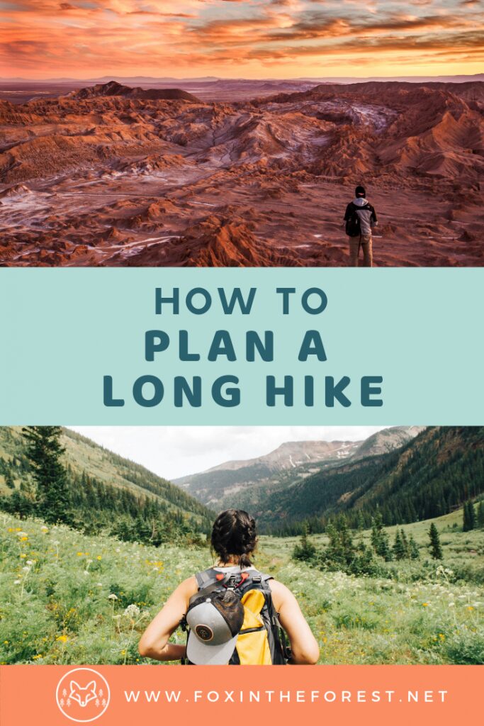 How to plan a big hike. Tips for planning a hike and finding hiking trails. How to prepare for a hike or wilderness camping trip. How to plan a backpacking trip. #hiking #camping #outdoors