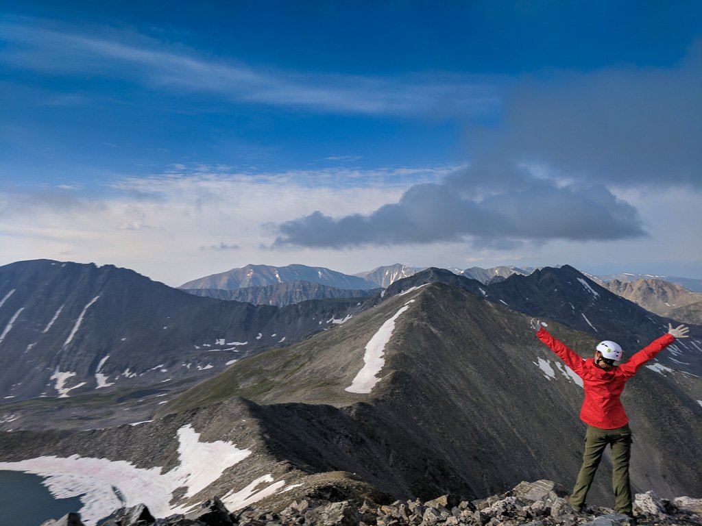 summit of pacific peak