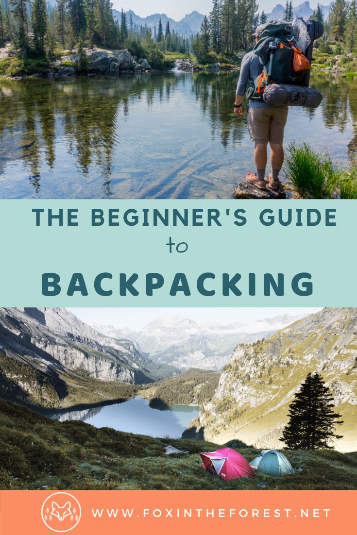 Backpacking tips for beginners. Guide to beginner backpacking, backcountry camping, and wild camping. How to plan a backpacking trip. Where to camp in the wilderness. Responsible wilderness camping. #backpacking #camping #wilderness #hiking #outdoors