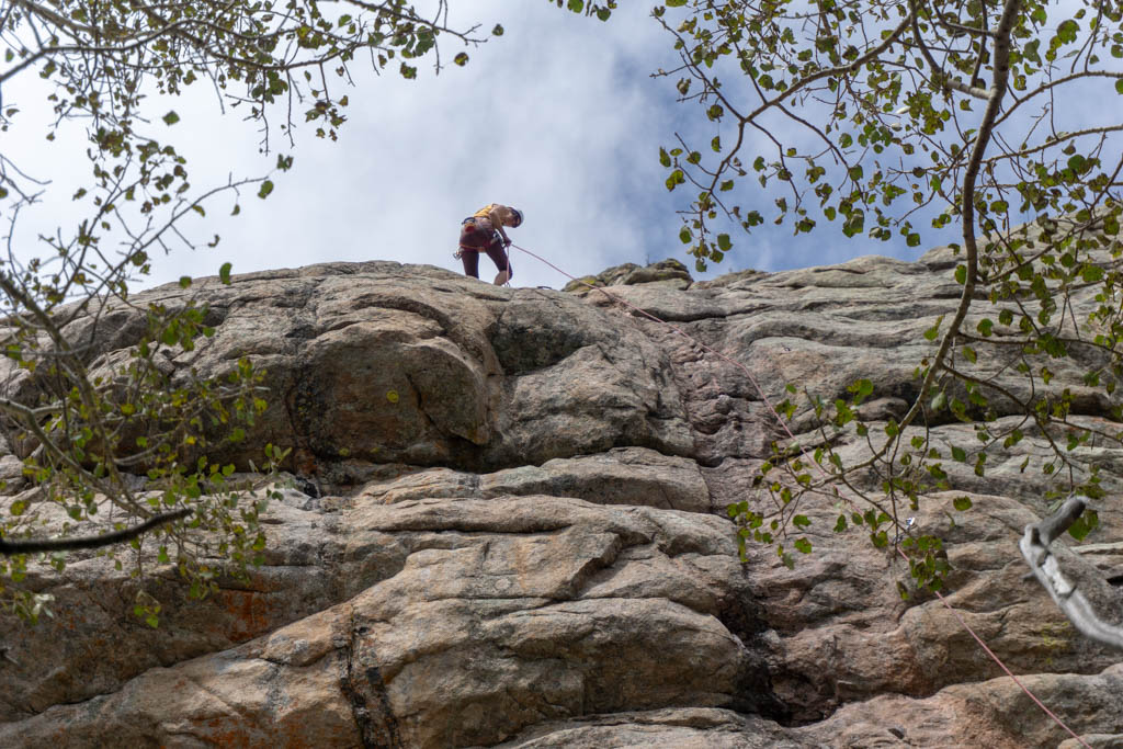 sport climbing in vedauwoo wyoming