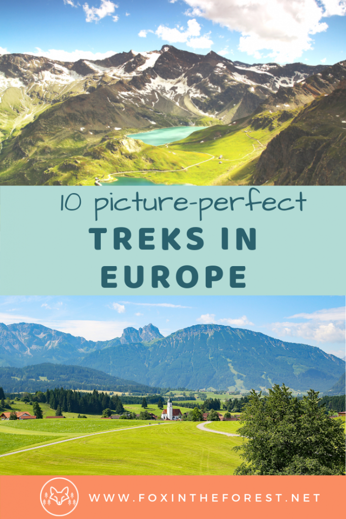 The best multi-day trekking routes in Europe. Iconic walking holidays in Europe. Europe's best treks. Trekking itineraries for Europe. #Europe #travel #trekking #hiking #nationalparks
