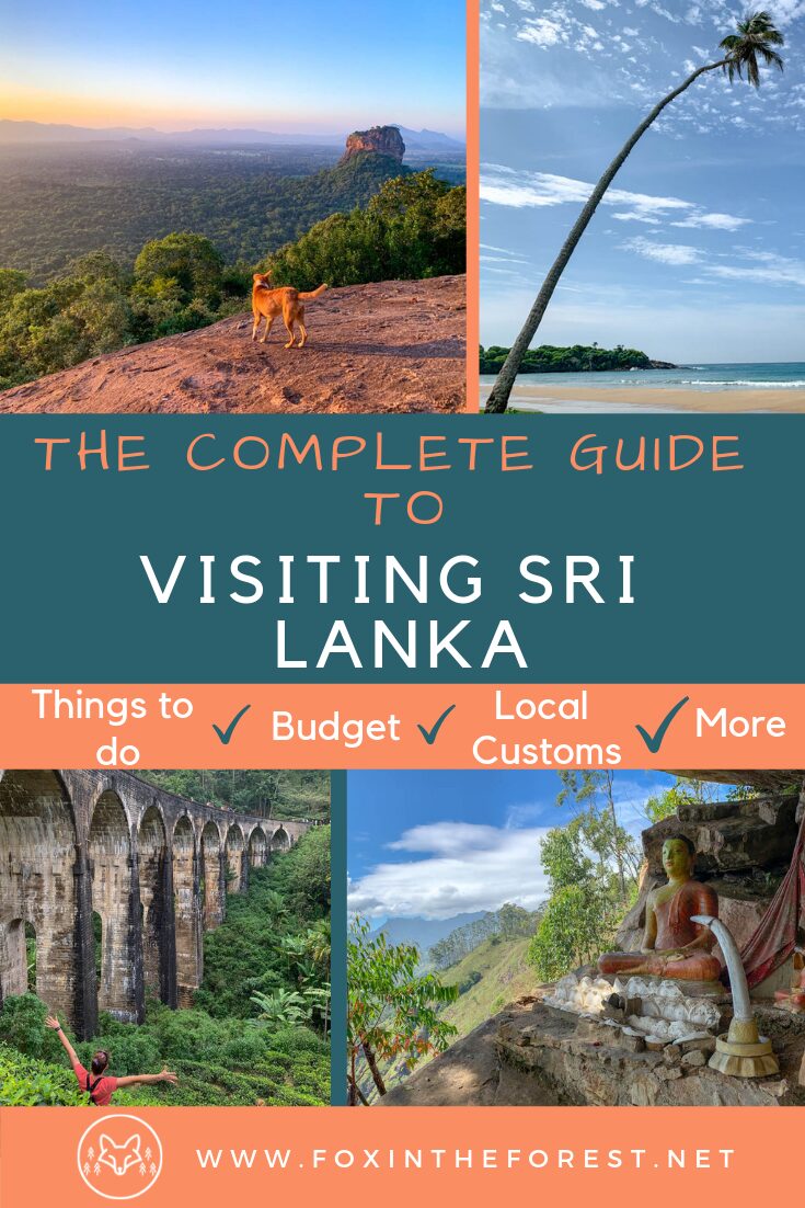 The complete guide to visiting Sri Lanka. Sri Lanka travel advice. Things to know before traveling to Sri Lanka. How to budget for Sri Lanka. Things to do in Sri Lanka. Sri Lanka Travel Tips. #srilankatravel #travel #asiatravel #adventuretravel
