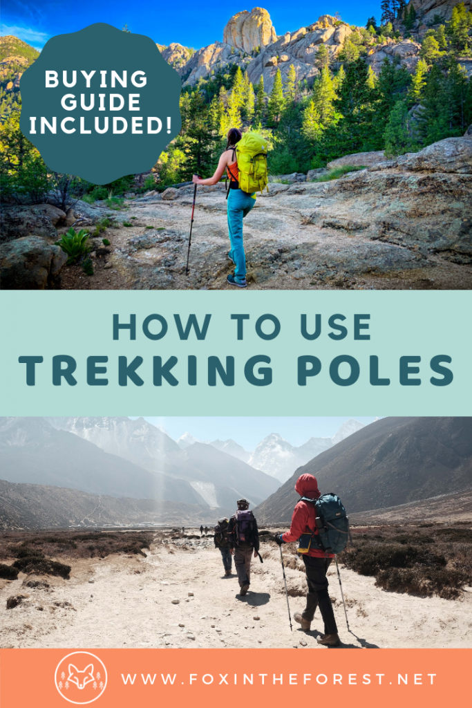 The complete guide to trekking poles for women. How to use trekking poles and buying advice. The best trekking poles as well as tips and tricks for hiking with trekking poles. #hiking #outdoors #travel
