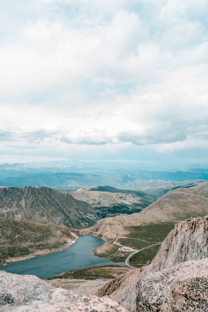 One of the best views in Colorado is from the Mount Evans scenic drive. 