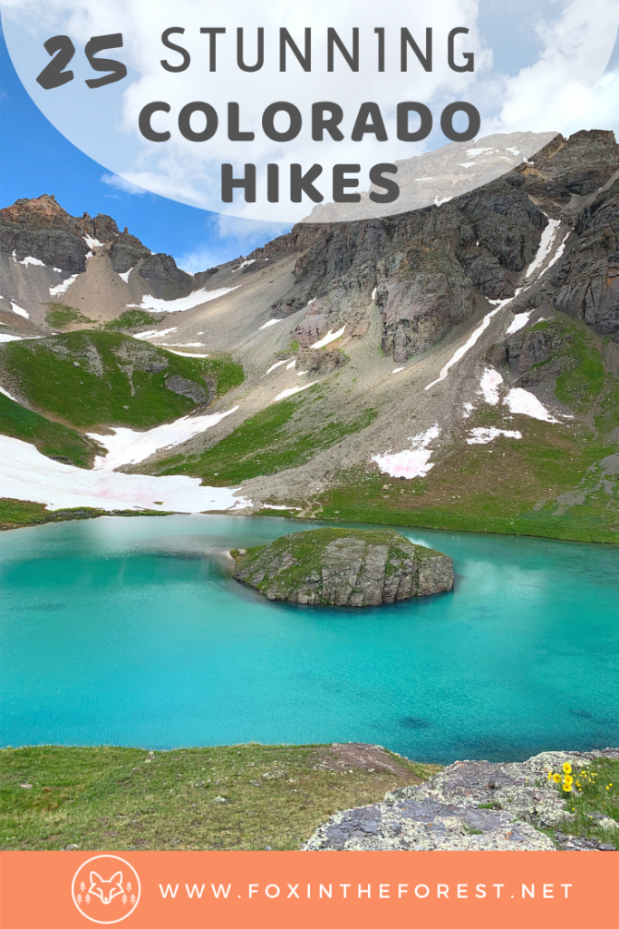 One of the best things to do in Colorado is go hiking. These are the best hiking trails in Colorado according to a local. Explore the most scenic spots in Colorado along these amazing hikes. This list includes hikes near Denver, Colorado Springs, Rocky Mountain National Park, Garden of the Gods, Great Sand Dunes National Park and more. Get amazing hiking recommendations for your vacation to Colorado. #hiking #colorado #outdoors