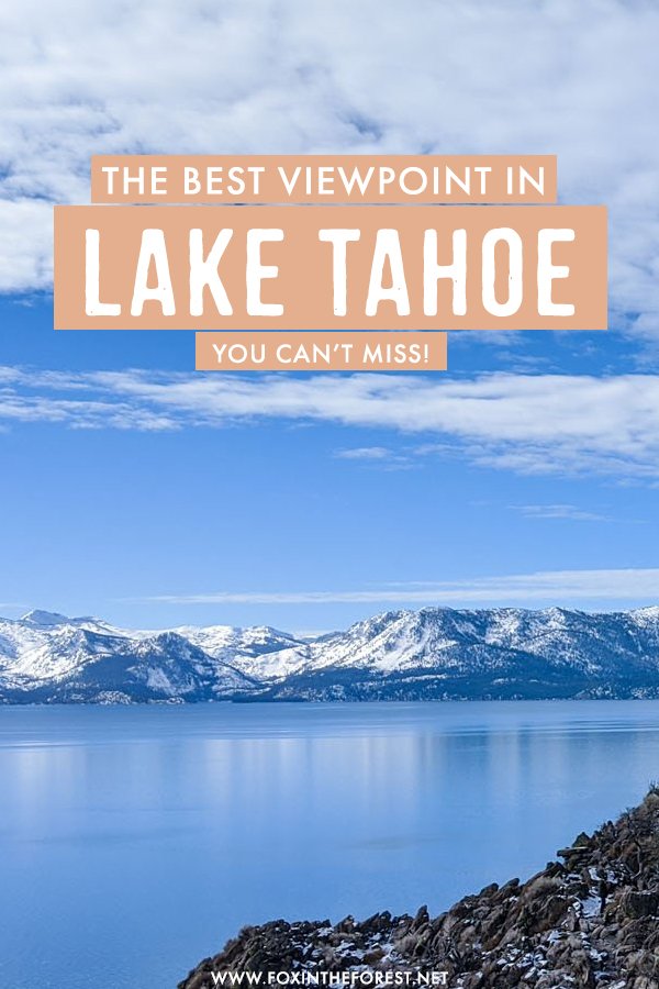 Lake Tahoe isn't short of amazing views, but there are places that take the cake. On this post, I share the absolute best viewpoint in Lake Tahoe plus how to hike to get there! 