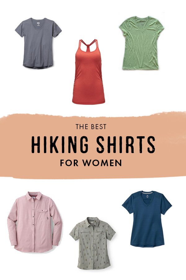 The clothes you wear can make or break your hike, so getting the right gear is essential! If you're wondering what the best hiking shirt for women are, this post is all you need! #Hiking