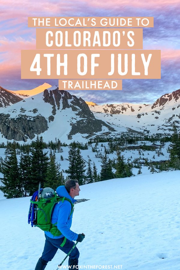 Thinking of hiking the 4th of July Trailhead in Colorado? On this post, I share my favorite hikes and routes that you can't miss including Mount Jasper, Mount Neva,  and more routes! I also include tips on things to do nearby, where to stay, and more! #Colorado