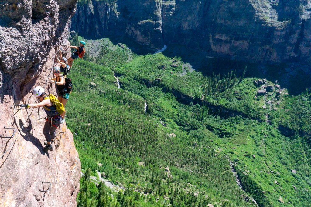 via ferrata telluride colorado