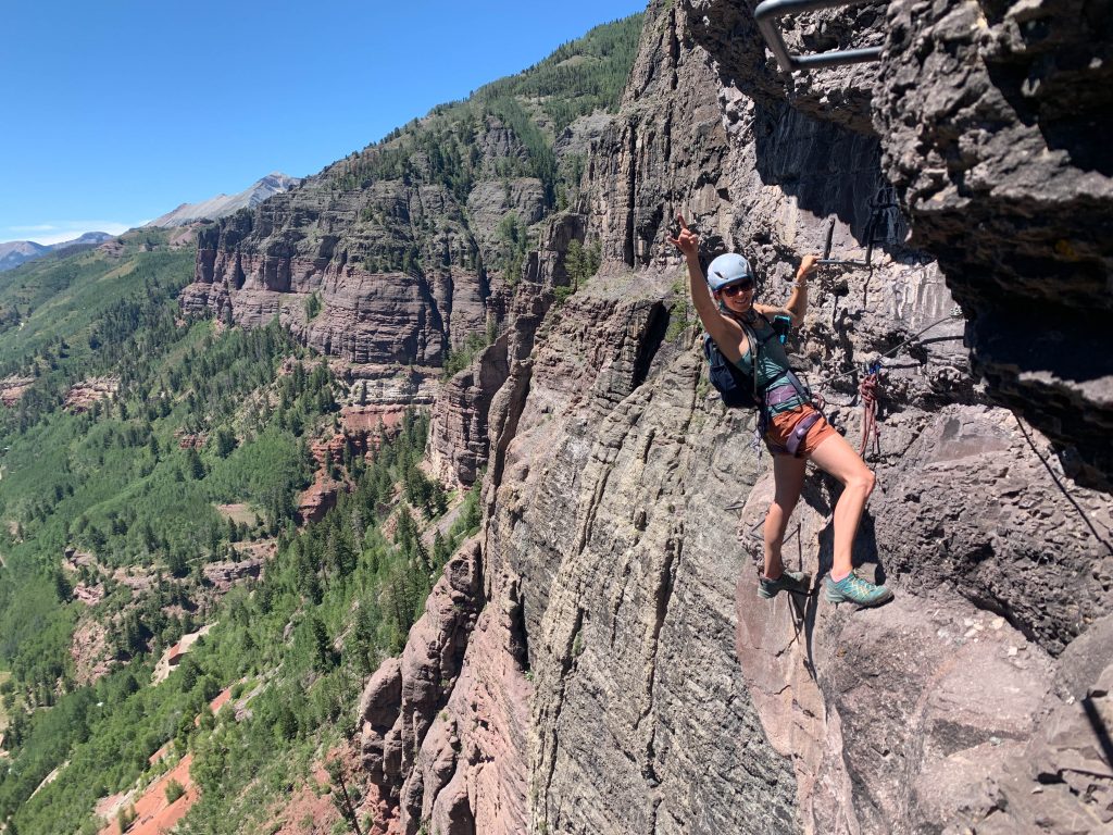 Telluride via ferrata