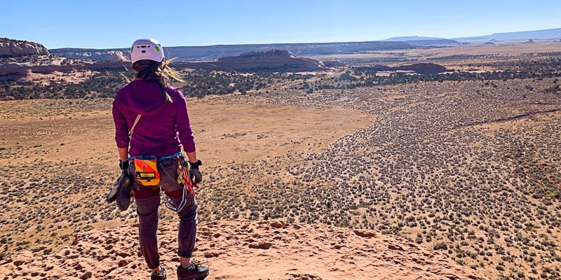 moab rock climbing