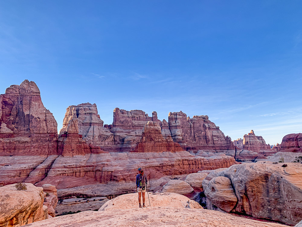 backpacking in canyonlands