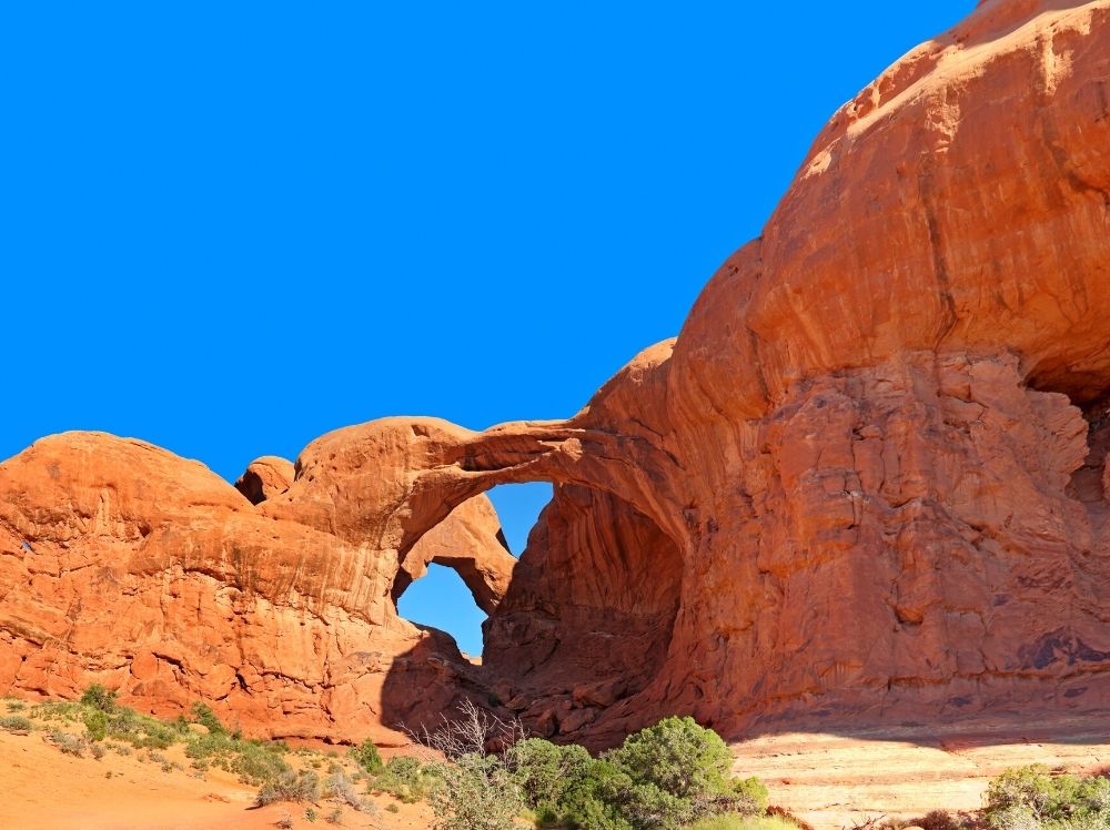 The Double Arches are a must=see when planning an Arches itinerary. 