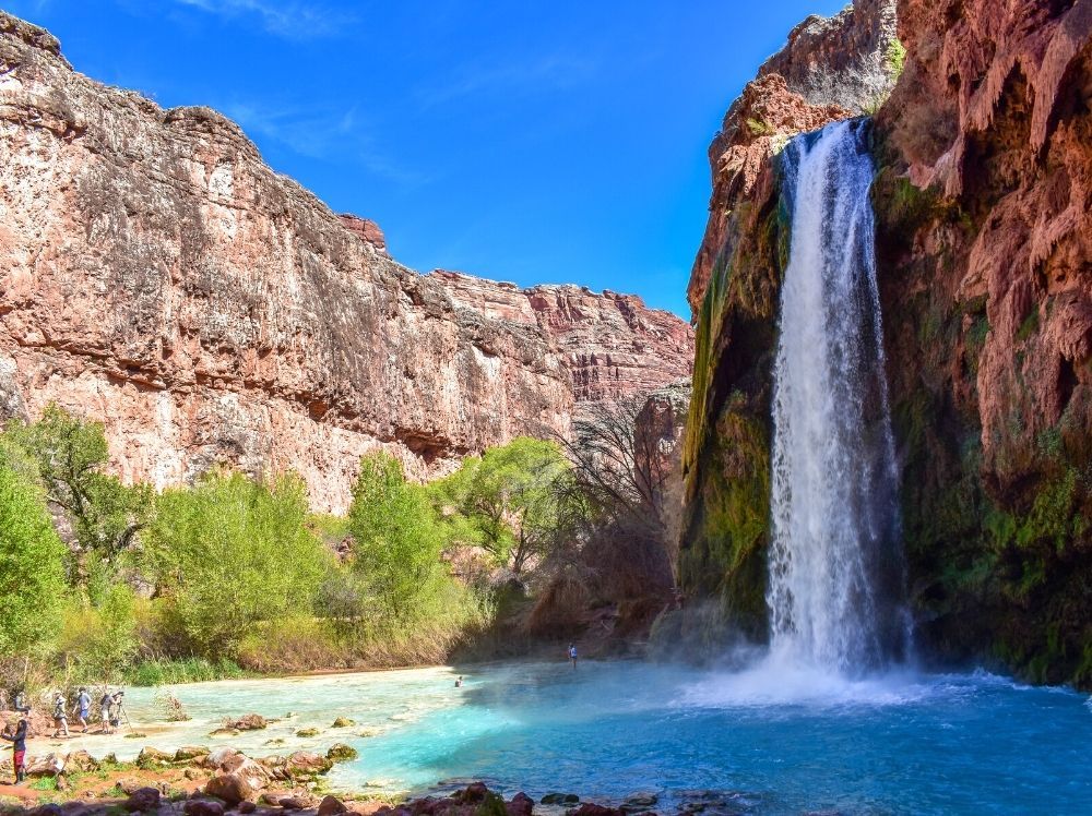 Havasu Falls is one of the best things to do in the Grand Canyon