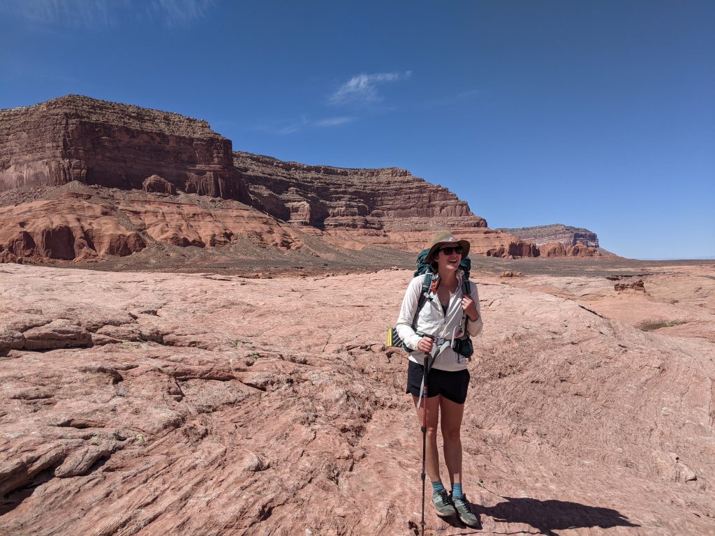 backpacking reflection canyon