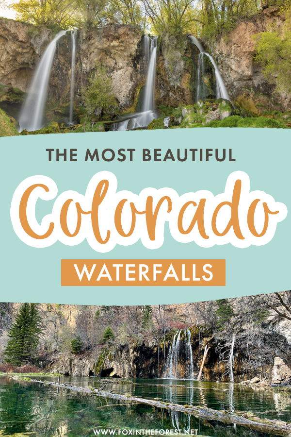 Colorado is home to several beautiful waterfalls that you'll definitely want to see! If you're wondering where to go in Colorado, these are the most beautiful waterfalls you should definitely check out on your Colorado itinerary!