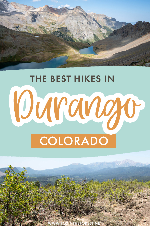 Durango is one of the best destinations in Colorado for hiking, and if you're planning a trip to Durango, Colorado or a quick getaway, these are the best hikes in Durango, Colorado that need to be in your itinerary!