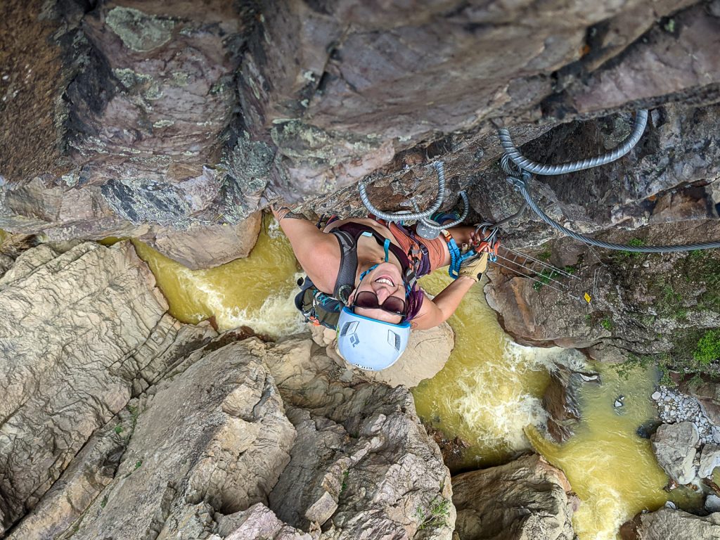 ouray via ferrata sky climb