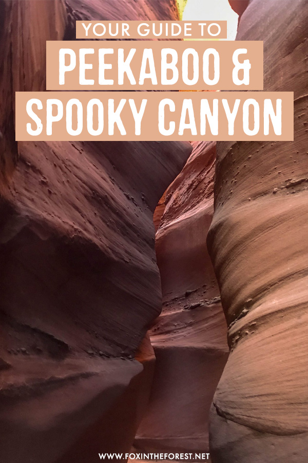 Looking for a unique Utah experience? You've got to check out Peekaboo Slot Canyon and Spooky slot canyon in Escalante, Utah. This canyon duo is one of the best hikes in Utah if you're up for a true desert adventure!
