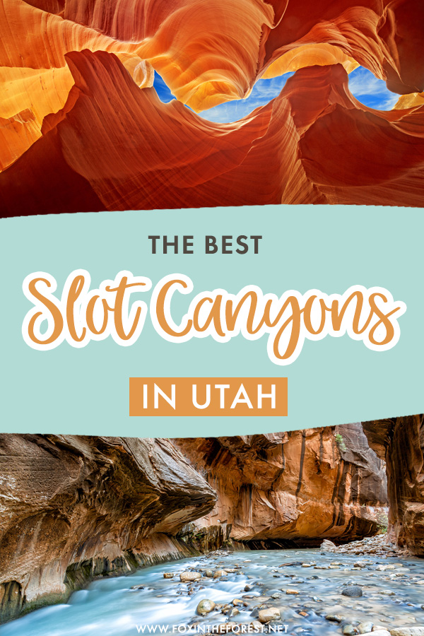 The most beautiful slot canyons in Utah that are perfect for beginner canyoneers visiting Utah. If you're traveling to Utah soon and looking for an incredible hike, you've got to check out these amazing slot canyons in Utah!