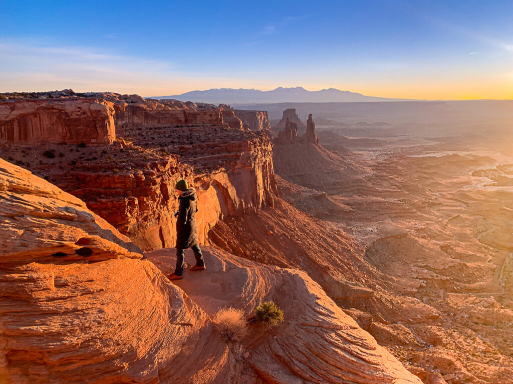 canyonlands national park in winter