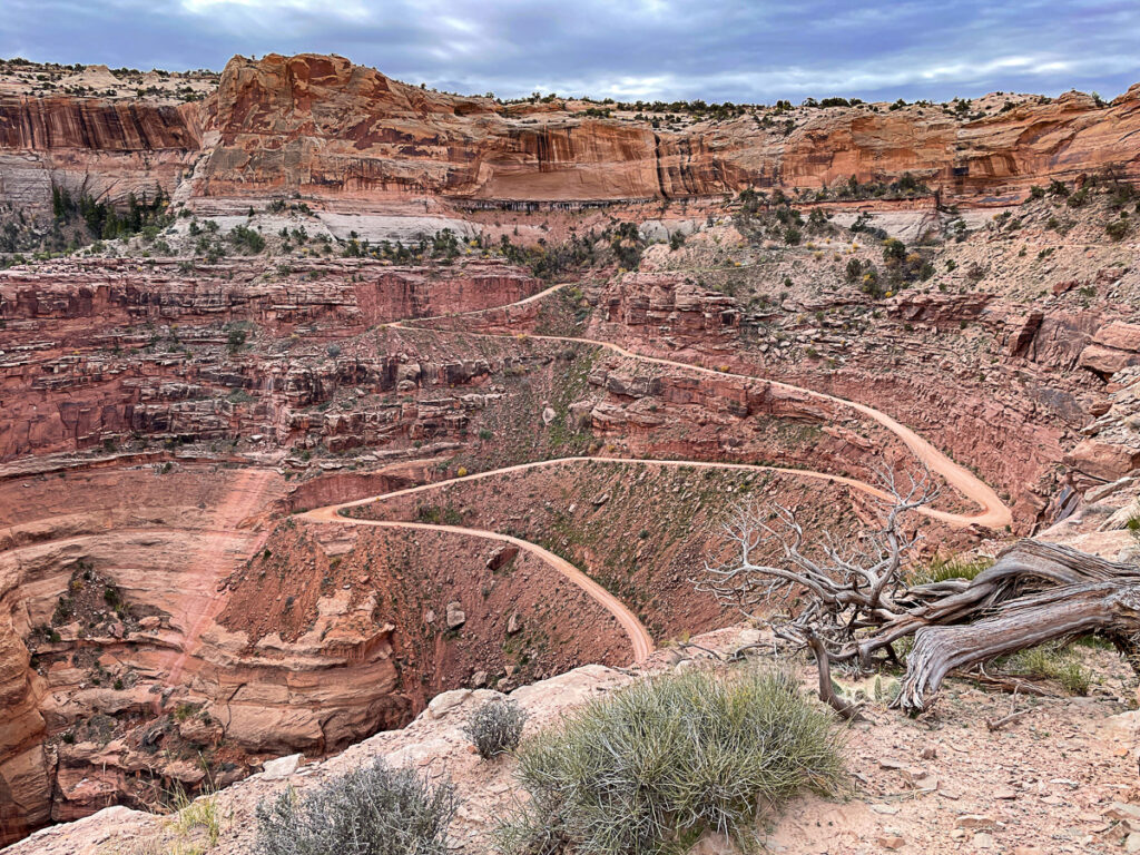 Shafer Switchbacks White Rim Road