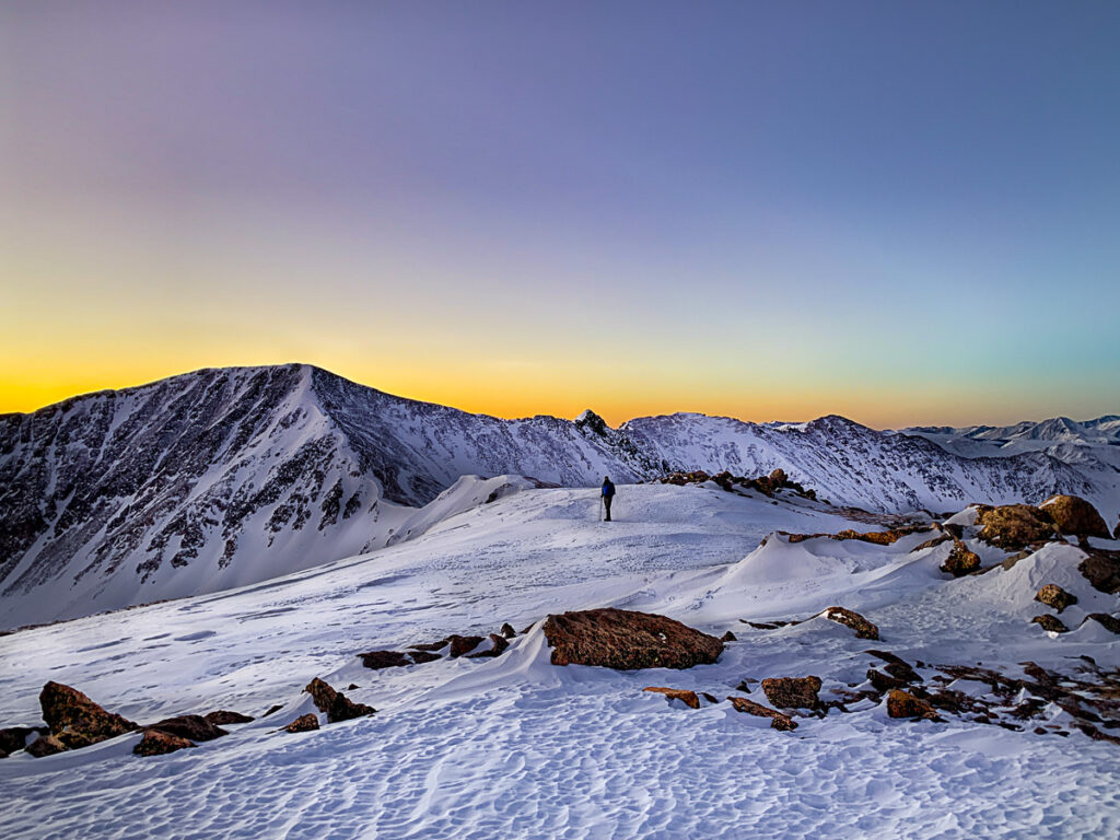 best snowshoeing trails in Colorado
