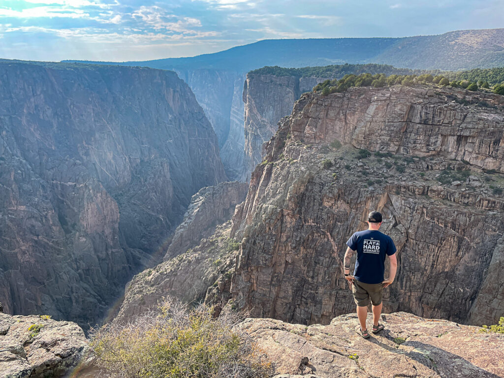black canyon of the gunnison viewpoints