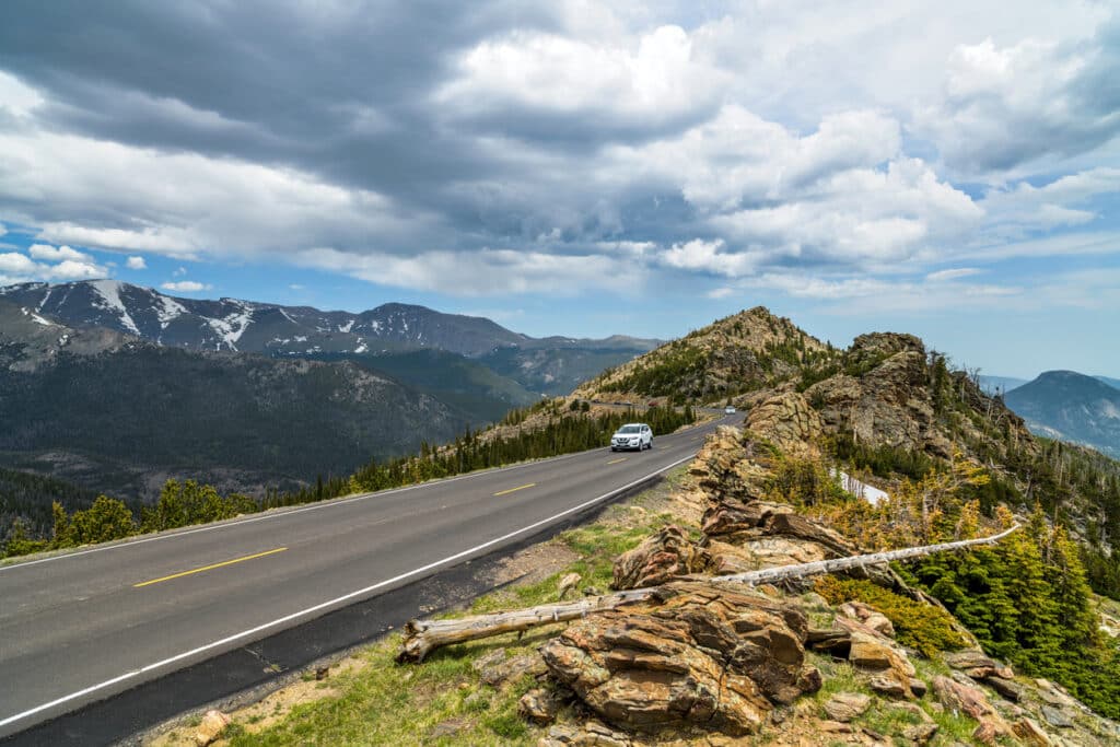 rocky mountain national park from denver international airport