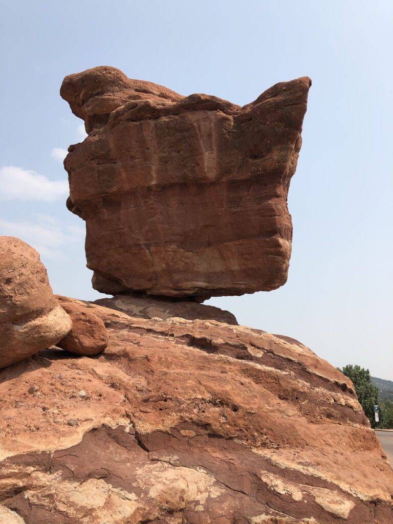 Balanced Rock Formation. 
