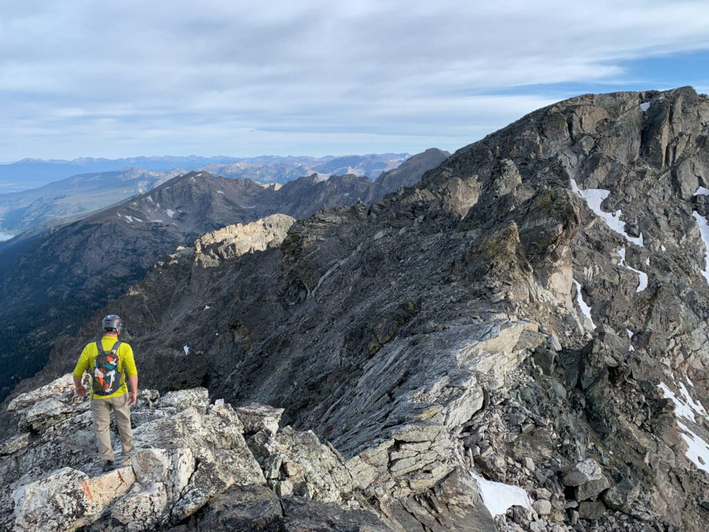 The arapaho traverse in Colorado during the summer