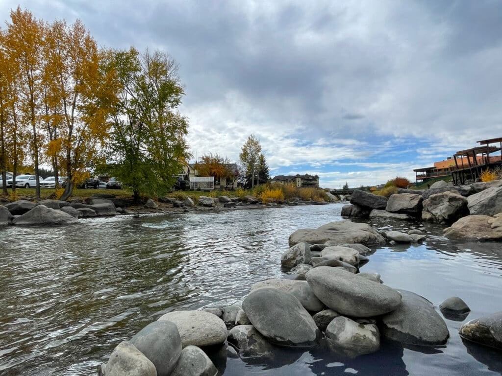 A river running through Pagosa Springs